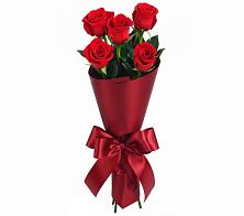 Букет 5 Красных роз Эдлесс Лав #REPLACE_PRED# Молочные Дворы
