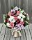 Букет цветов из: Альстромерии, Гвоздики, Розы и Хризантемы в Молочные Дворы