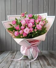Букет Розовый кустик в Молочные Дворы