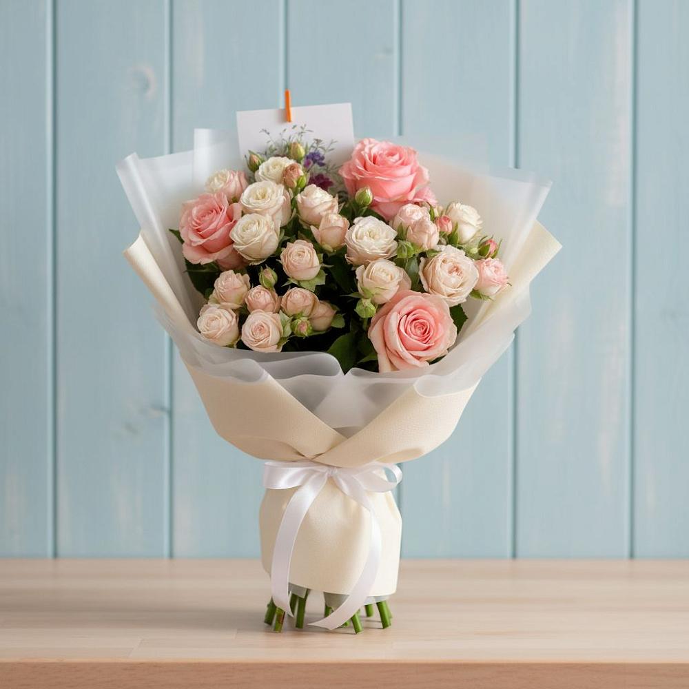 Букет цветов из: Розы в Молочные Дворы