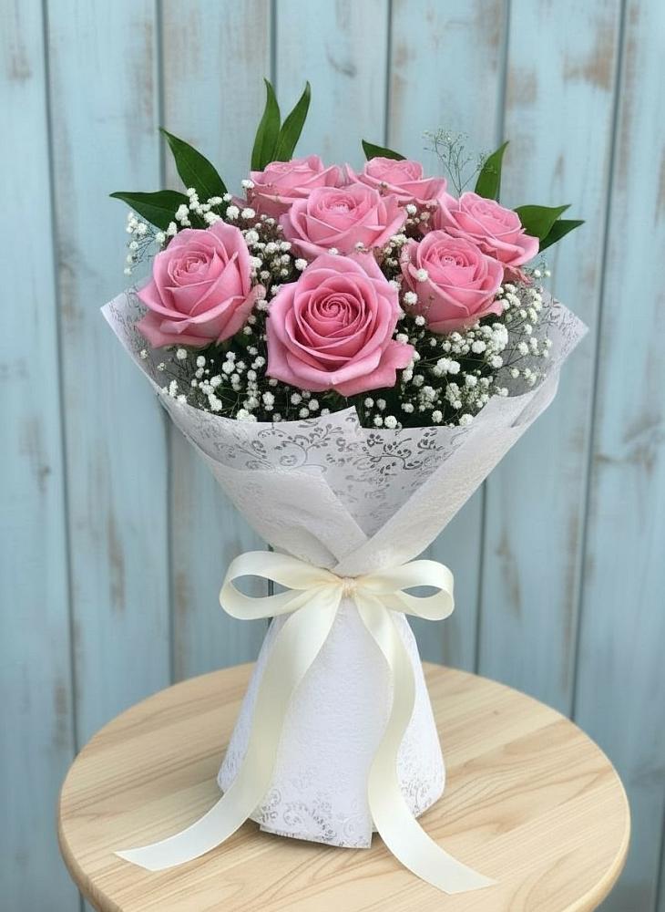 Букет цветов из: Розы в Молочные Дворы