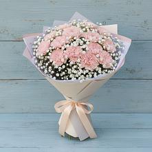 Букет цветов из:  Гвоздики в Молочные Дворы