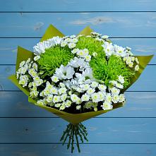 Букет цветов из:  Хризантемы в Молочные Дворы