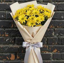 Букет цветов из:  Хризантемы в Молочные Дворы