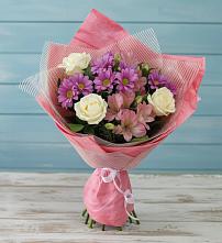 Букет цветов из:  Герберы в Молочные Дворы