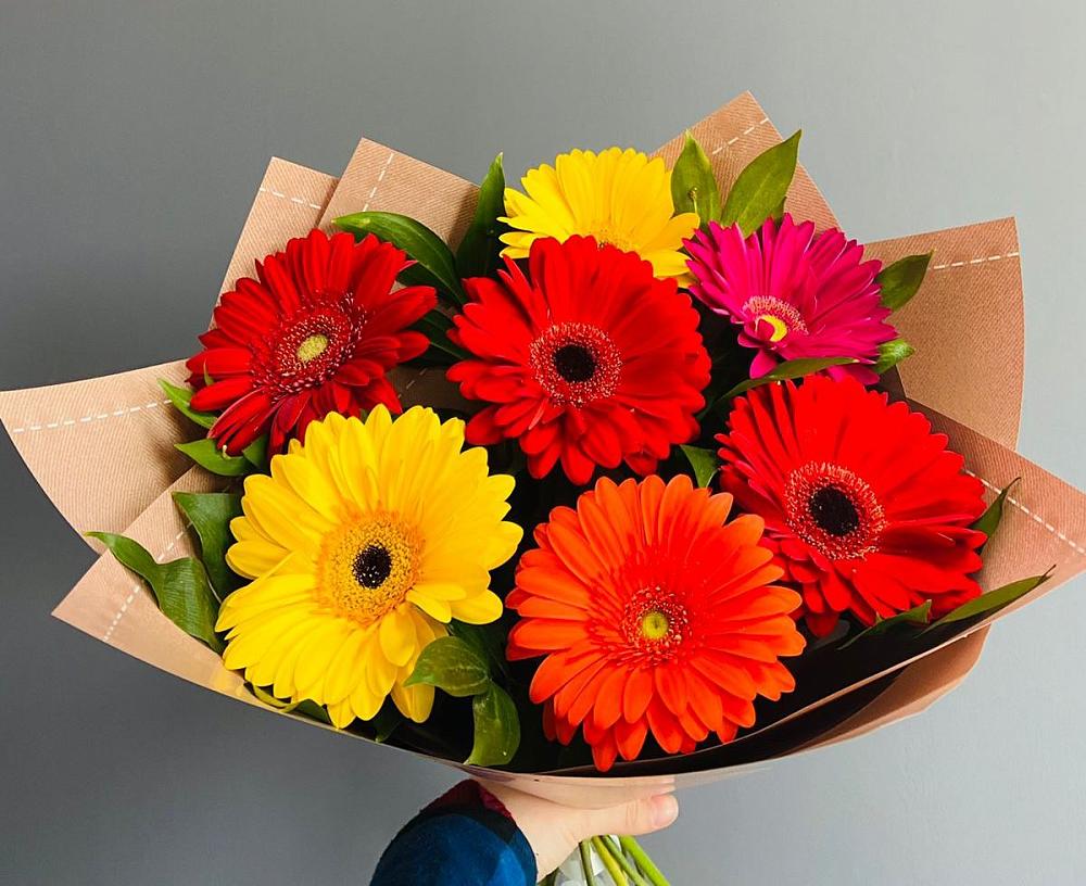 Букет цветов из: Герберы в Молочные Дворы
