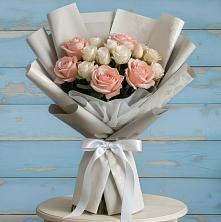Букет цветов из:  Розы в Молочные Дворы