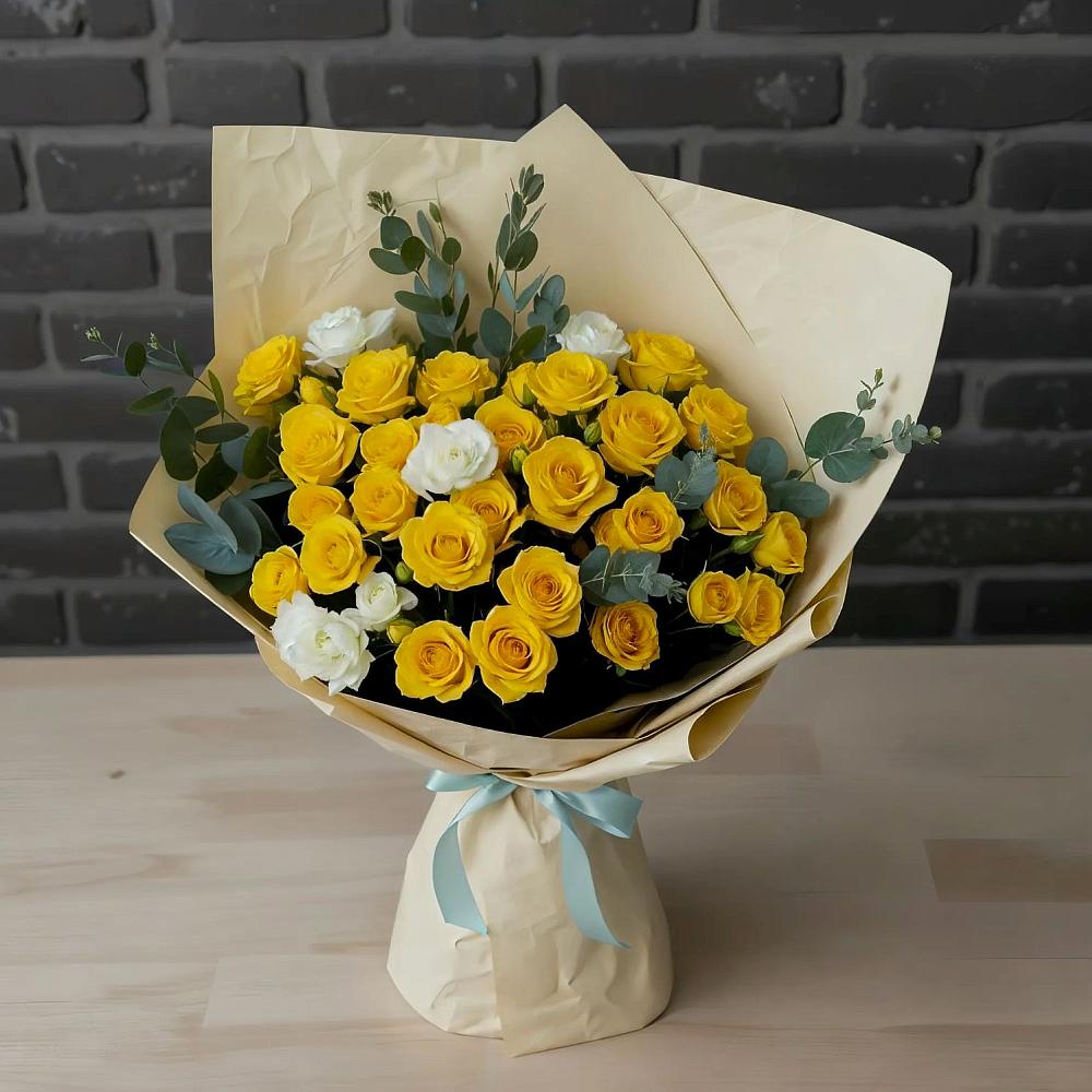 Букет цветов из: Розы в Молочные Дворы