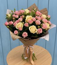 Букет цветов из:  Розы в Молочные Дворы