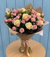Букет цветов из:  Розы в Молочные Дворы