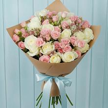 Букет цветов из:  Розы в Молочные Дворы